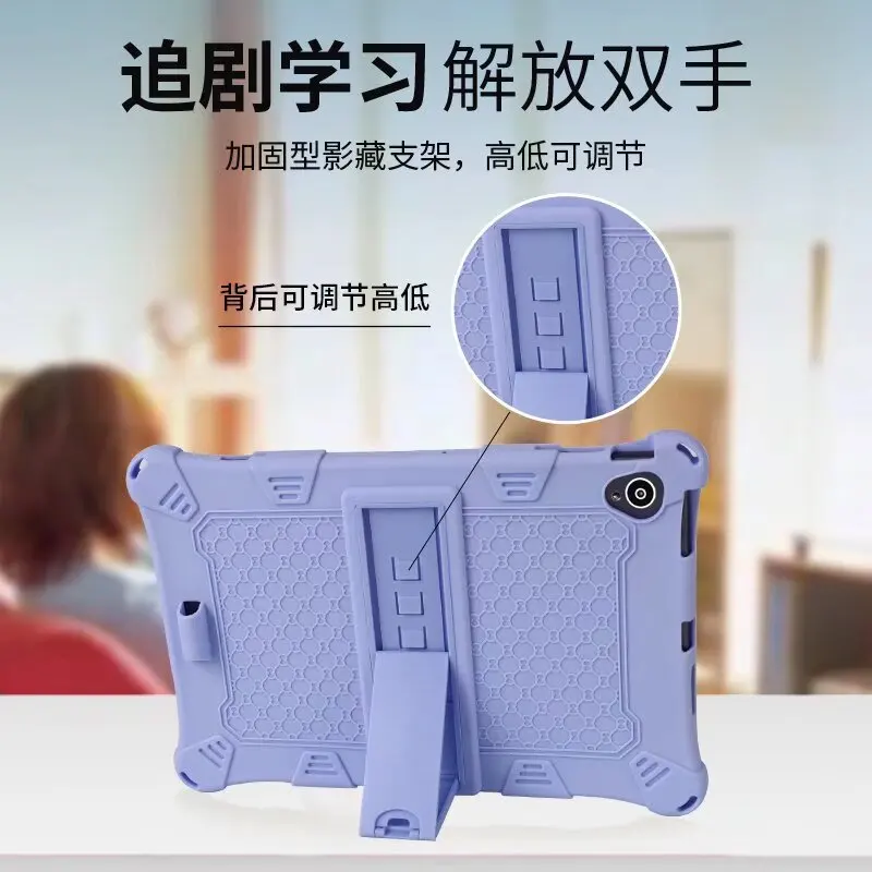 

Kids Case for Teclast P30 P30air P30HD M40SE M40air 10.1 inch 10.1" Vintage Texture Tablet Cover with Shoulder Strap & Pen