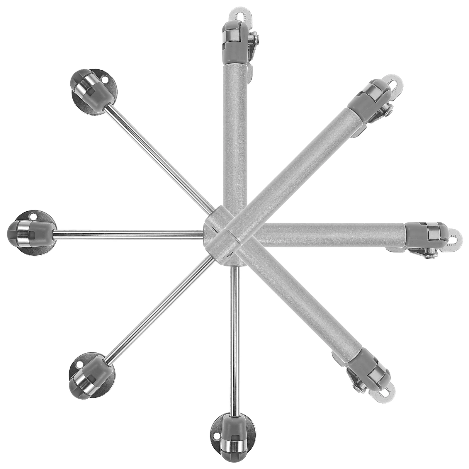 

4pcs Cabinet Gas Struts High Pressure Furniture Hydraulic Support Rods Silver Door Strut Pneumatic Lift Damping Design Easy
