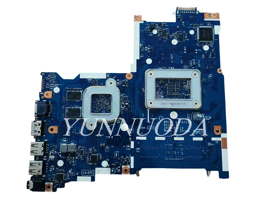 BDL51  LA-D711P For HP 255 G5 15-BA 15-AF Laptop Motherboard With E2 A6 A8 Cpu 100% Tested