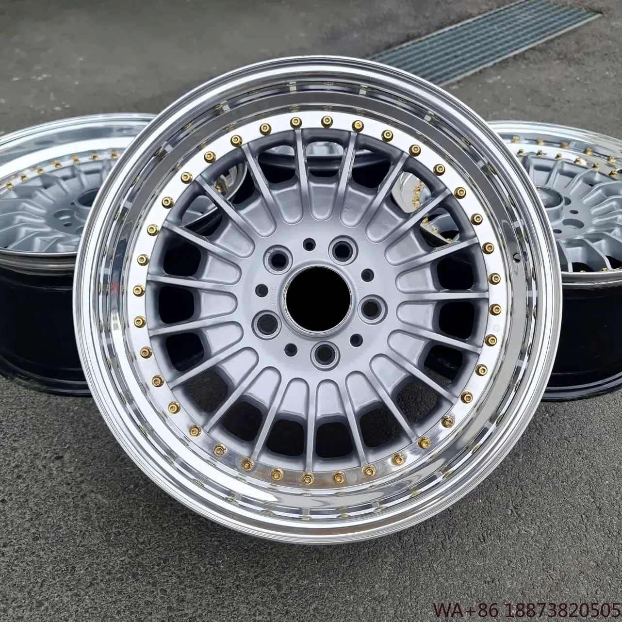 

Кованые колеса Bku из 3 предметов 5X120 для BMW TRX SPLIT E23 E24 E28 E30 E32 Z3 M5 M6 E34 635CSI, автомобильный диск из сплава на заказ 17 18 дюймов