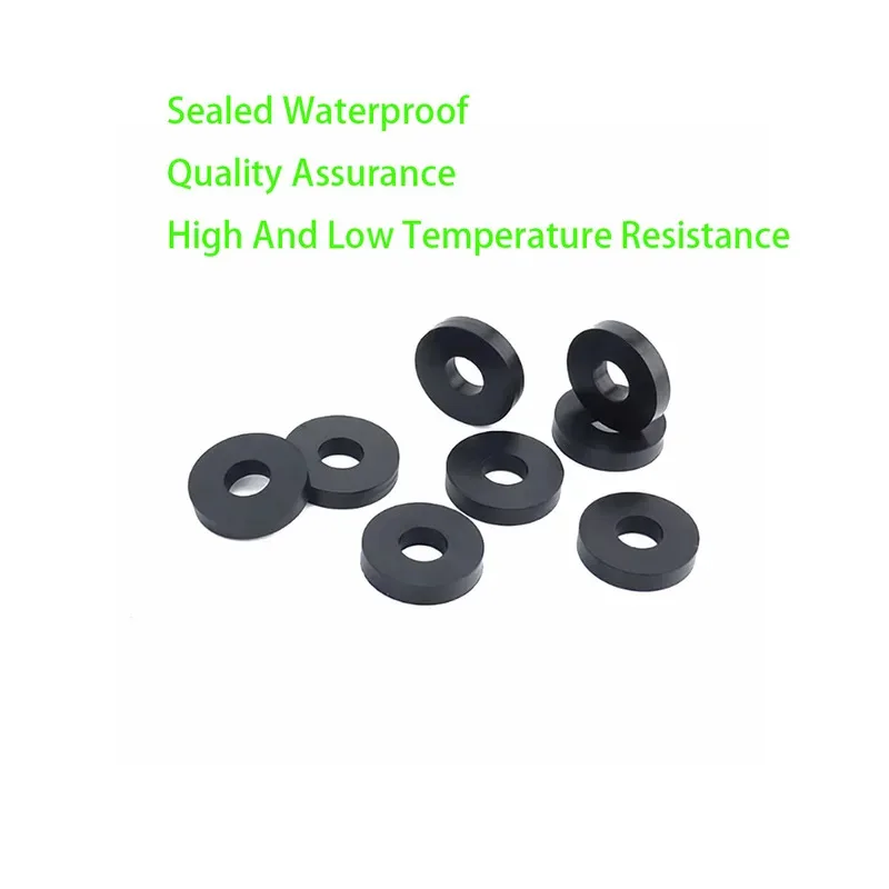 

Shock Absorbing Waterproof Sealing Gasket Rubber Circular Flat Washer Silicone Screw Gasket