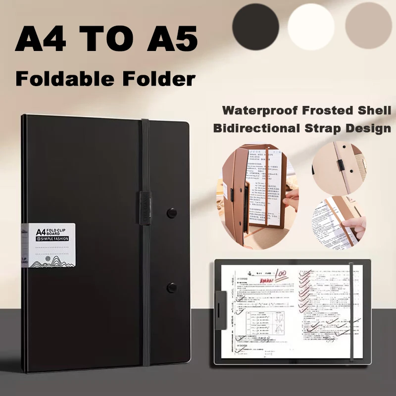 

A4 Portfolio Clipboard Multi Function Business Folder Writing Pad For Signing Presentation Professional Document Contract Holder