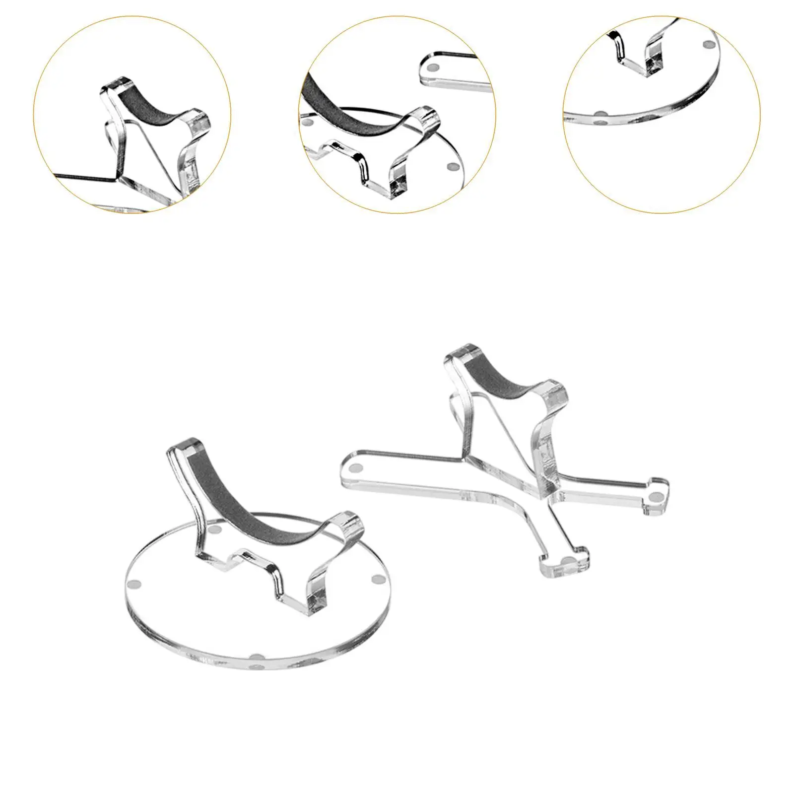 2 قطعة حامل مضرب بيسبول حامل عرض مكتبي متعدد الاستخدامات للتذكارات للمرآب لحامل الخفافيش القابل للجمع رف تخزين #5