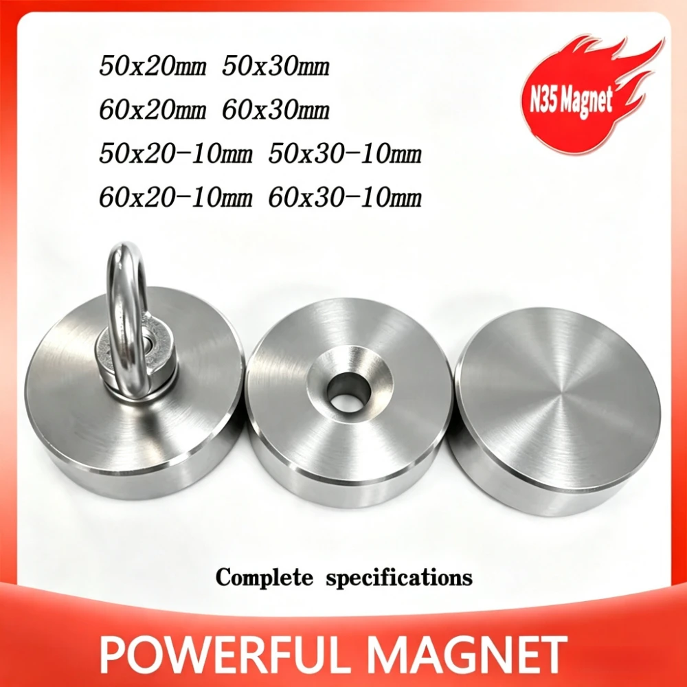 60x30-10mm Powerful Magnet 60x30mm 50x30 Thick Disc Neodymium Magnet 60*30-10 Permanent Ring Magnet 60*30 Hole10mm 50*20 50x20