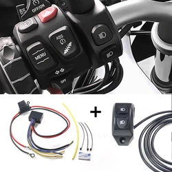 For BMW R1250GS gs 1250 1200 R1200GS LC ADV F850GS Adventure F750GS Handle Fog Light Control Switch Smart Relay Wiring Harness