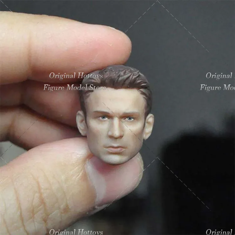 1/12 Soldier Head Sculpture Captain America Mandalorian Keanu Reeves Star Wars Series Head Carving Fit 6-inch Action Figure Doll