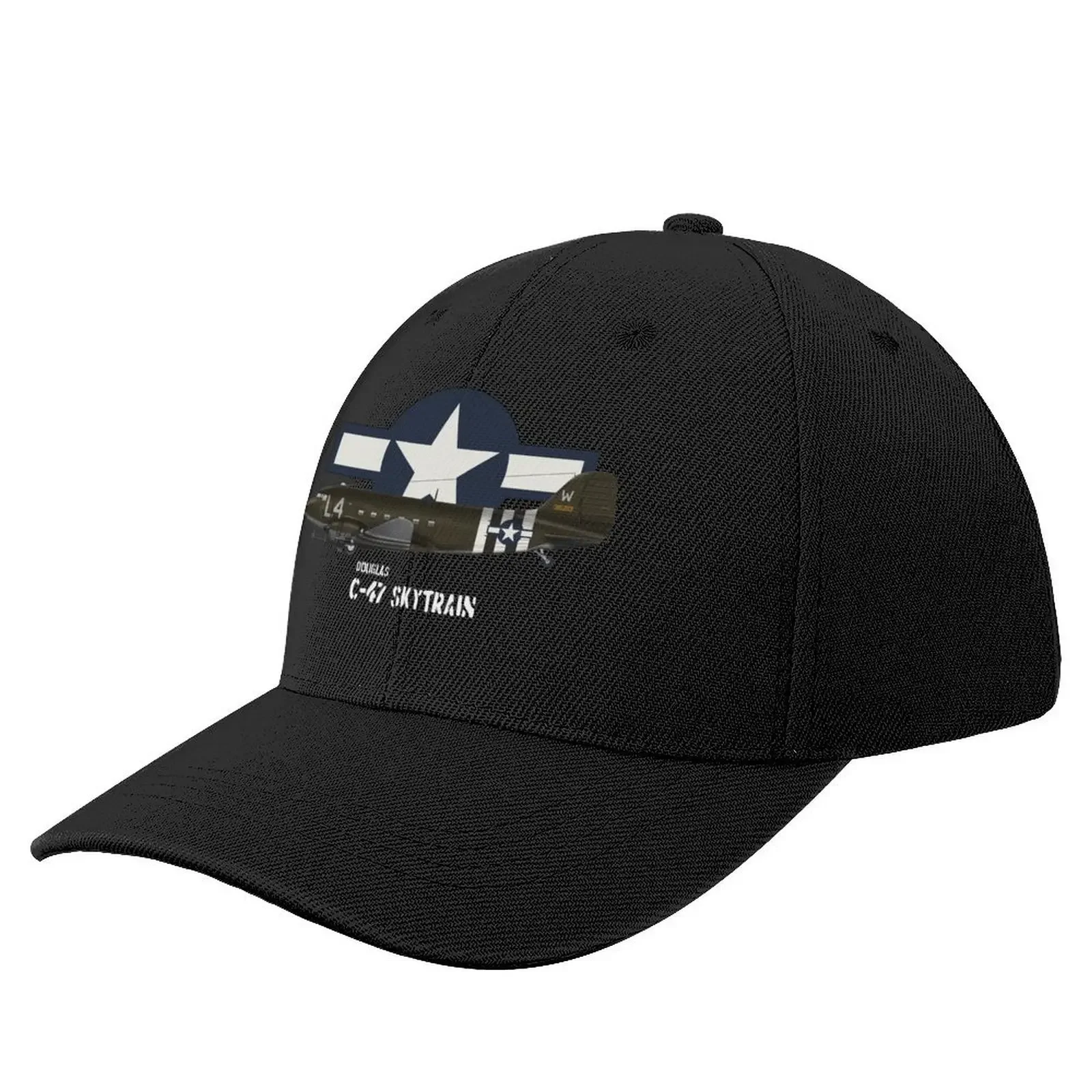 Douglas C-47 Skytrain Baseball Cap Big Size Hat Dropshipping Fishing cap Designer Man Women's