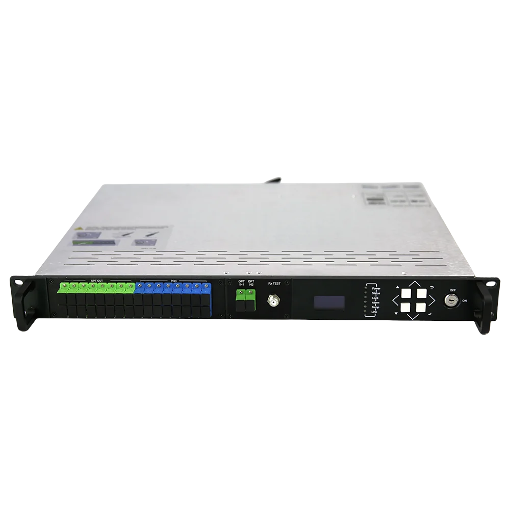 High Power 8 Port WDM EDFA 19/20/21/22/23dBm Edfa 1550nm Optical Fiber Amplifier