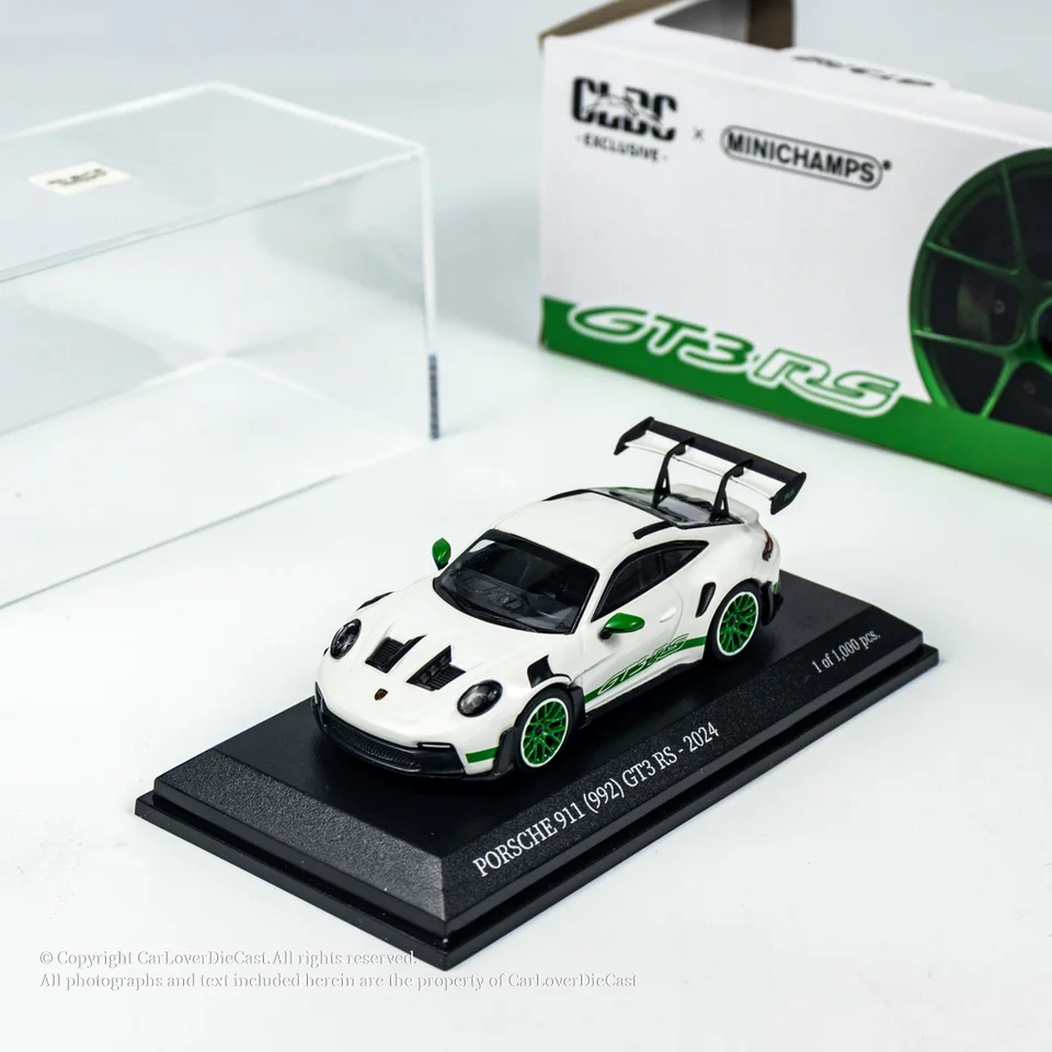 MINICHAMPS 1/64 Porsche 911 GT3 RS Alloy Car Model