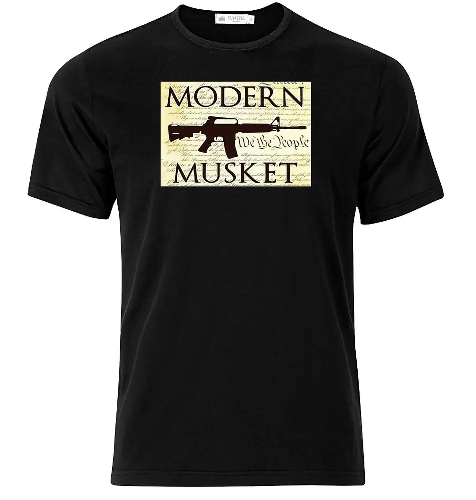 Modern Musket - Graphic Cotton T Shirt Short & Long Sleeve  High Quality 100%Cotton Short Sleeve