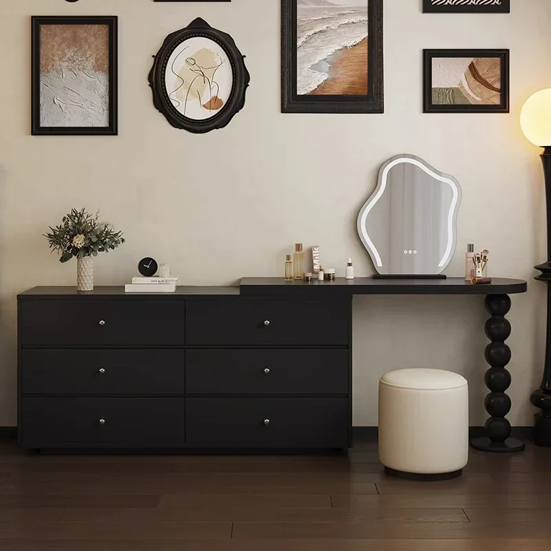 

Medieval dresser modern minimalist black master bedroom corner