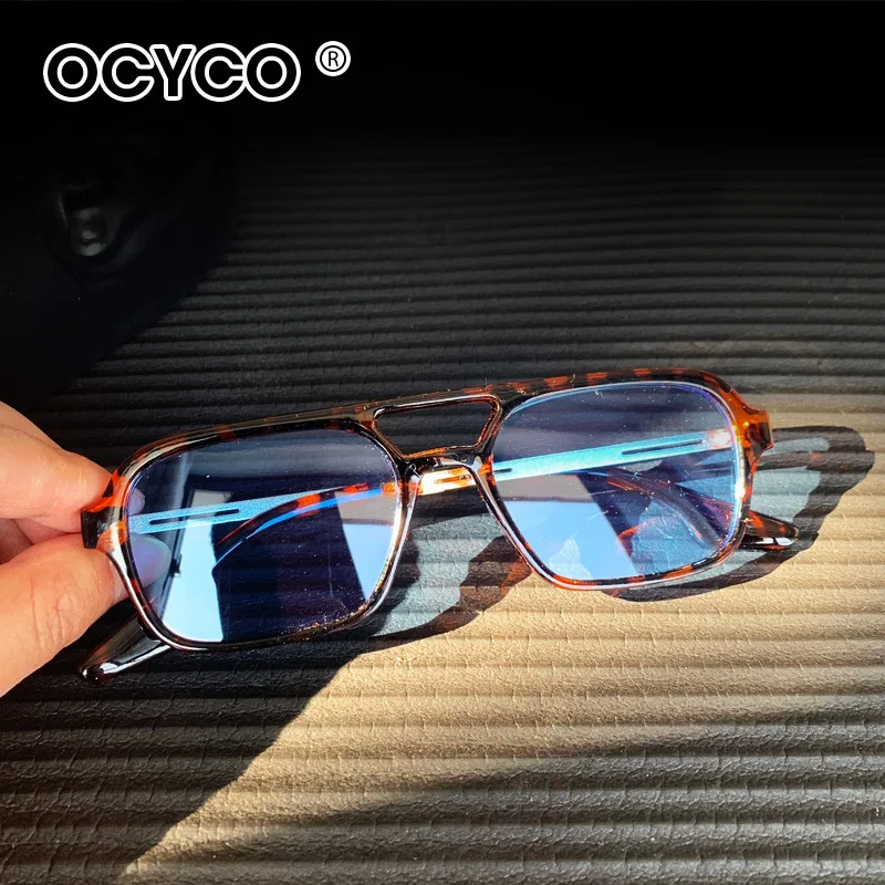 OCYCO Small Frame Square Sunglasses Woman Brand Designer Fashion Luxury Sunglasses Female Vintage Hollow image 5