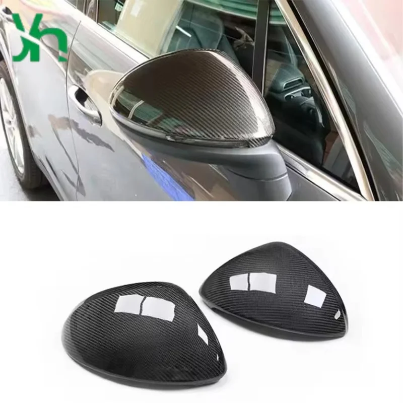 لاند روفر ديسكفري رينجر روفر سبورت رينجر روفر ألياف الكربون غطاء مرآة جانبية قطع غيار السيارات مرآة الرؤية الخلفية