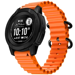Runcool 22/26mm for Garmin FENIX 7PRO/7xpro 6 6pro sports breathable wristband FENIX 5 5plus/5x silicone replacement wristband