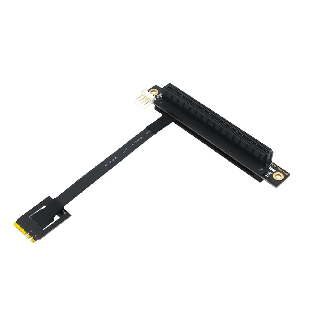 270 degree M.2(NGFF) Dual Key A-E To PCI-E 16X Adapter cable