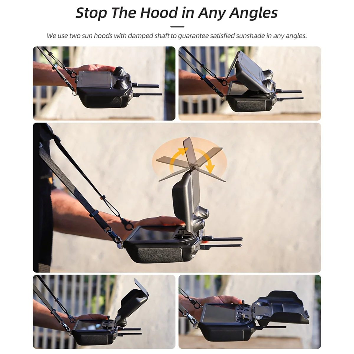 Osłona ochronna na pilot Mavic 3 Pro T35C, daszek, Mini 3 Pro RC Pro, wielofunkcyjna osłona ochronna