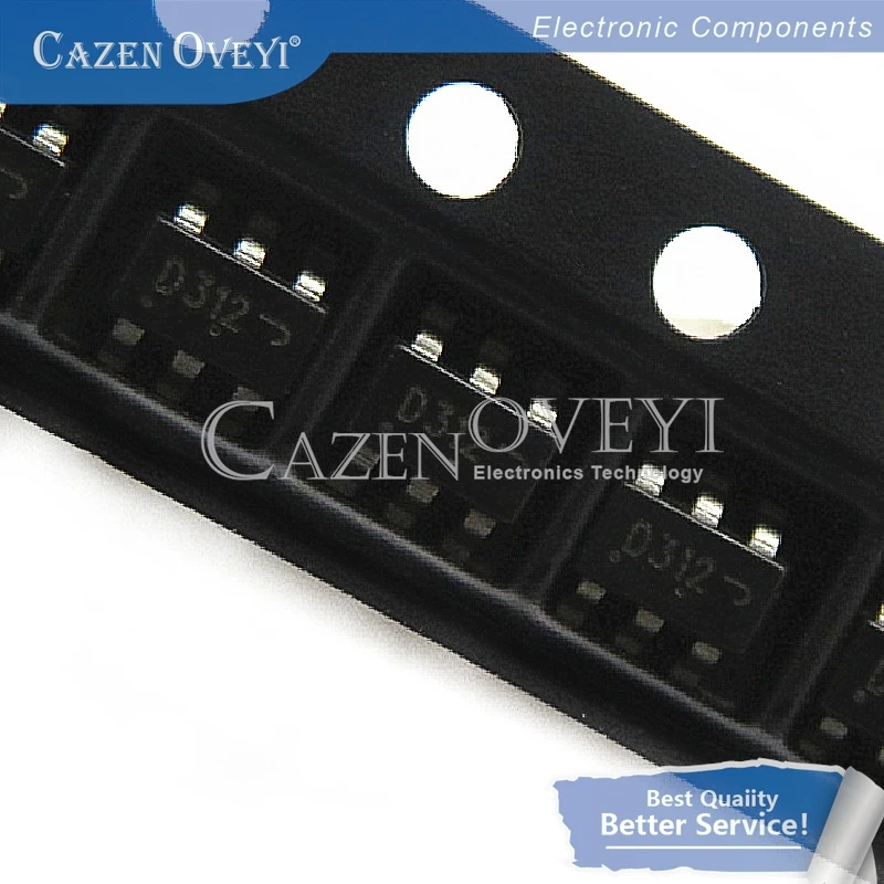 5pcs/lot FDC642P FDC642 TD6817 6817 CM1231-02SO D312 AO3407A A79T SOT-23