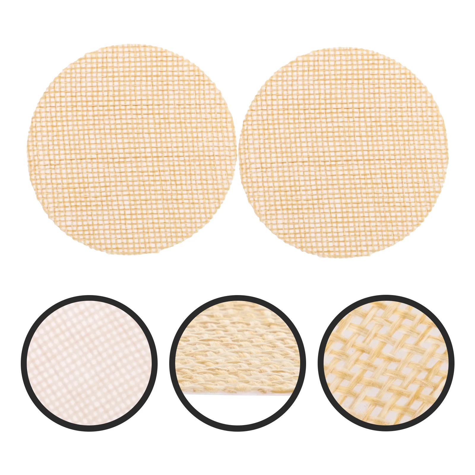 

2pcs Shade Diffuser Spotlight Blocking Cover Recessed Ceiling Diffuser Fabric Pendant Light Shade Chandelier Lamp for Table