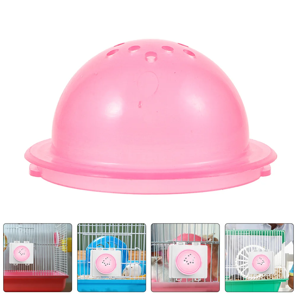 

10Pcs Round Plastic End Caps DIY Hamster Tube Extension Kit Safe Expandable Tunnel Plugs for Small Pet Cage Enrichment