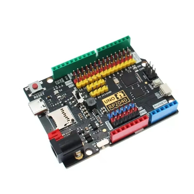Carte de développement RP2040 Pico Core Board, contrôleur d'apprentissage de programmation double cœur ARM Cortex M0+, Type-C