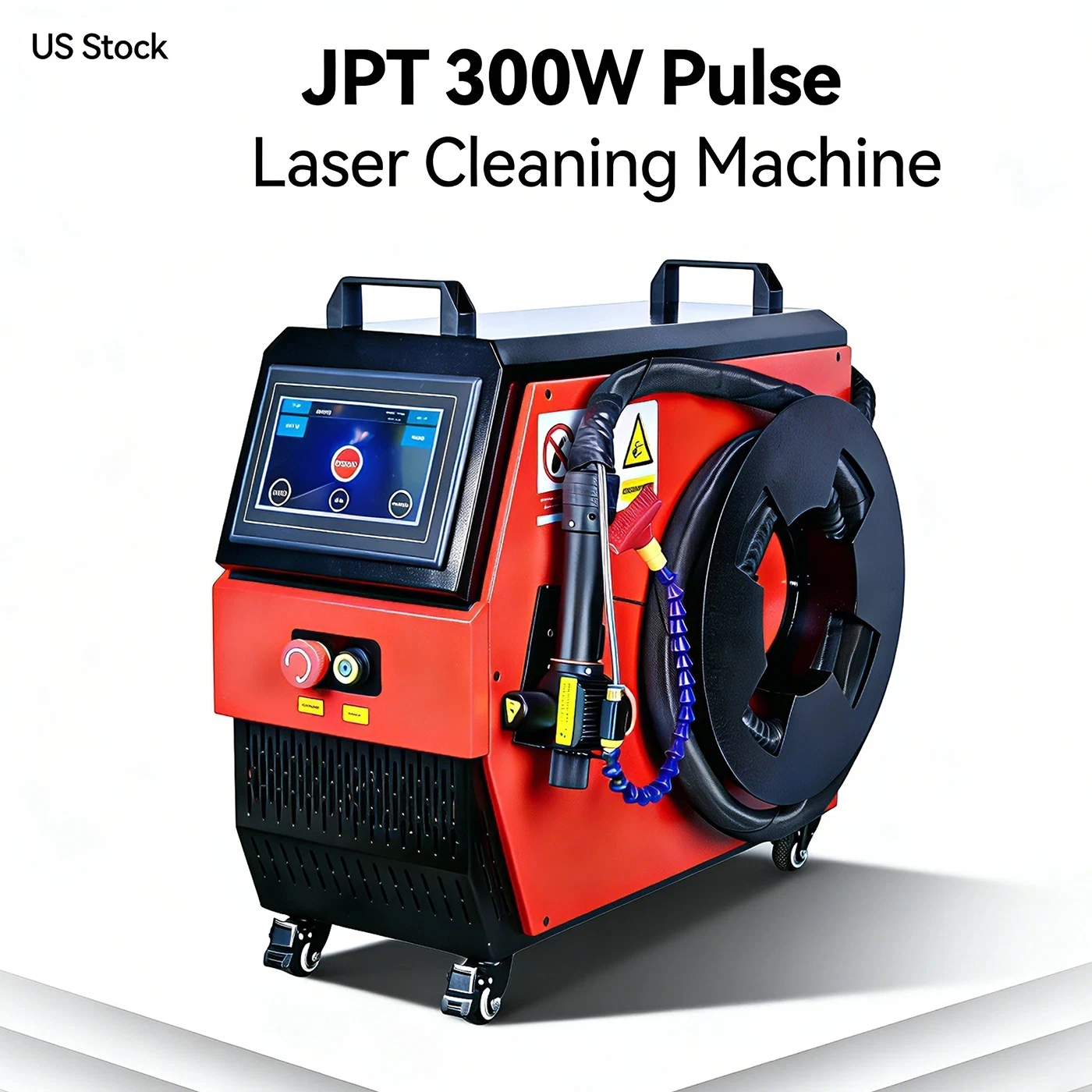 100W 200W 300W Pulse Handheld Laser Cleaning Machine 500W JPT Laser Source/ZBTK Portable Laser Cleaning for Metal and Wood