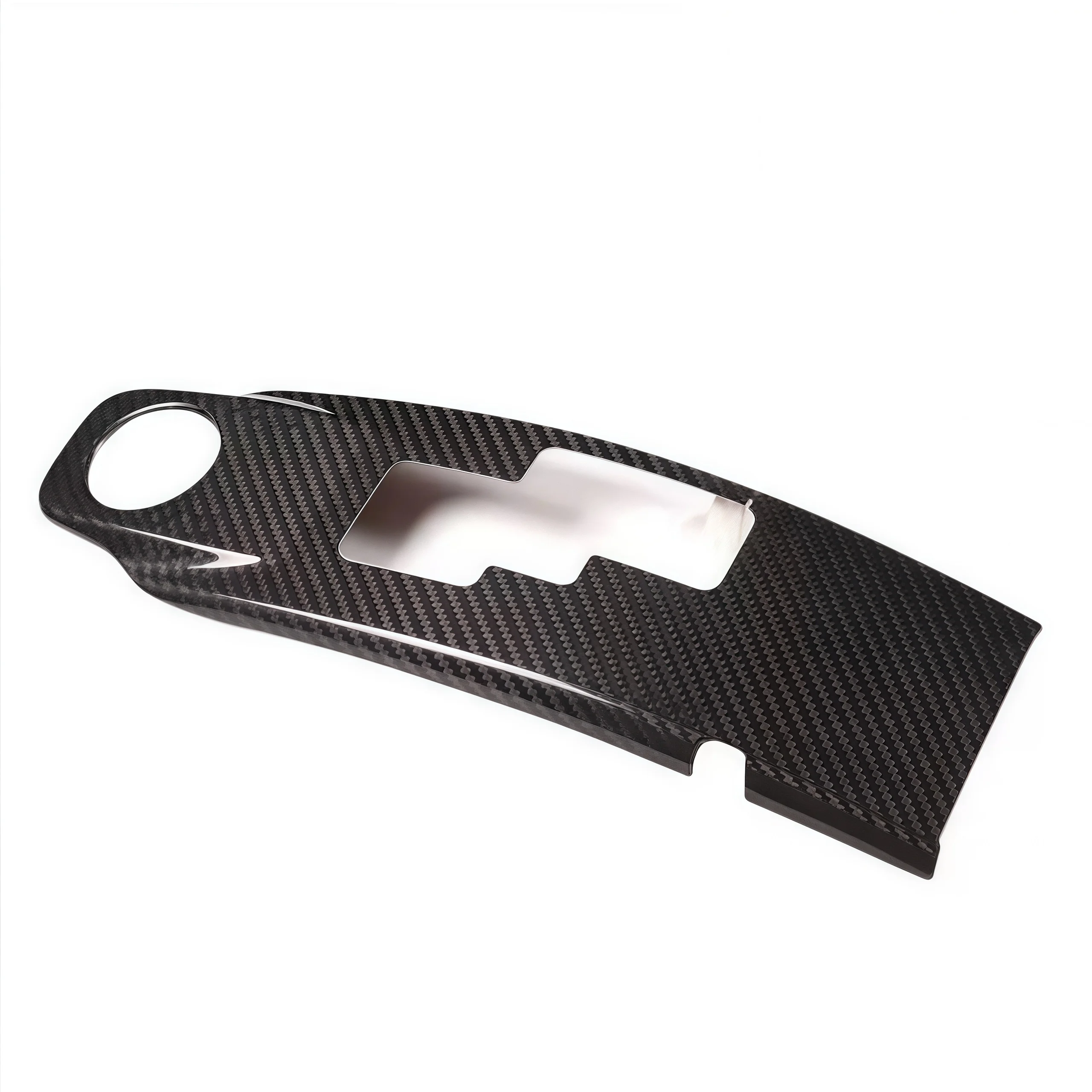 

STLFCarbon Fiber Automotive Interior Suitable for 8-16 Years for Nissans GTR R35 Central Control Shift Gear Panel Cover Trim