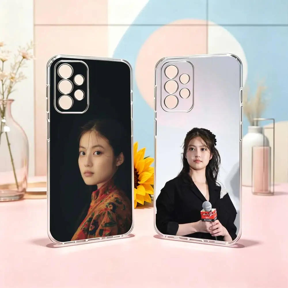 Funda de Silicona Transparente Imada-A Mio ANPAN para Samsung S25, S24, S21, S22, S23, S30, Ultra, S20, Plus, Fe, Regalo