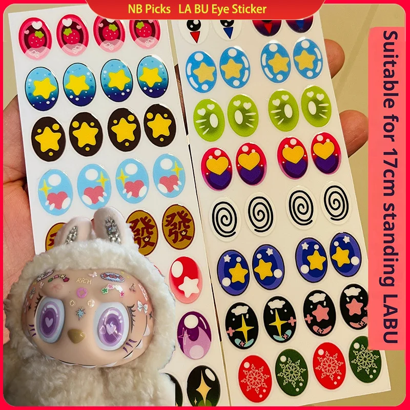 

Аксессуары для кукол Labu 17 см, наклейки для макияжа глаз, ручная работа, сделай сам, наклейки для макияжа, ресниц V1 V2 V3, изысканное украшение для глаз Materia