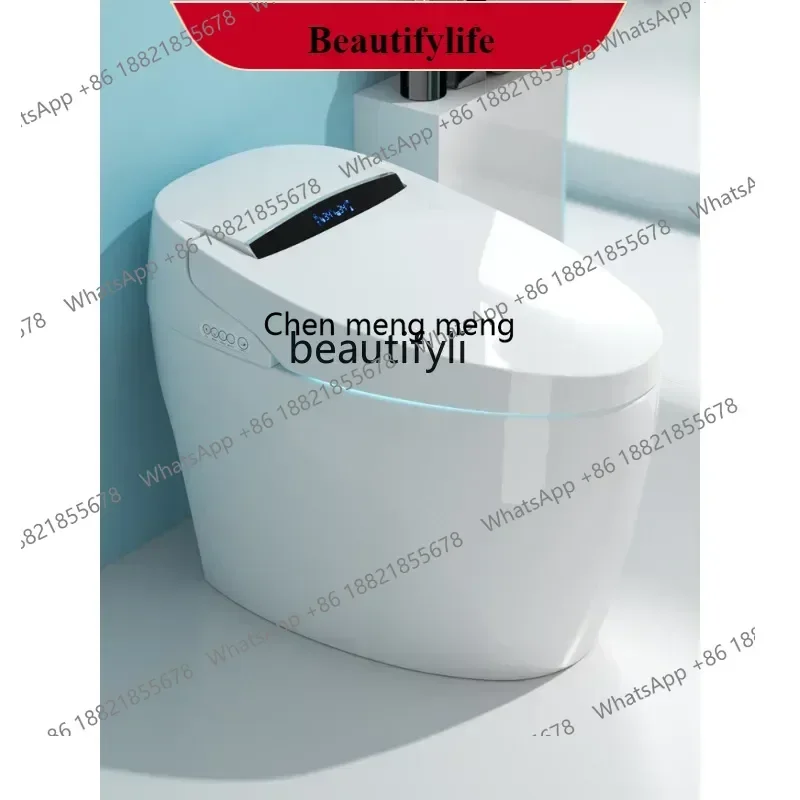ab01    Smart Toilet Integrated Household Automatic Remote Control Instant Toilet Voice Foam Waterless Pressure Limit Deodorant