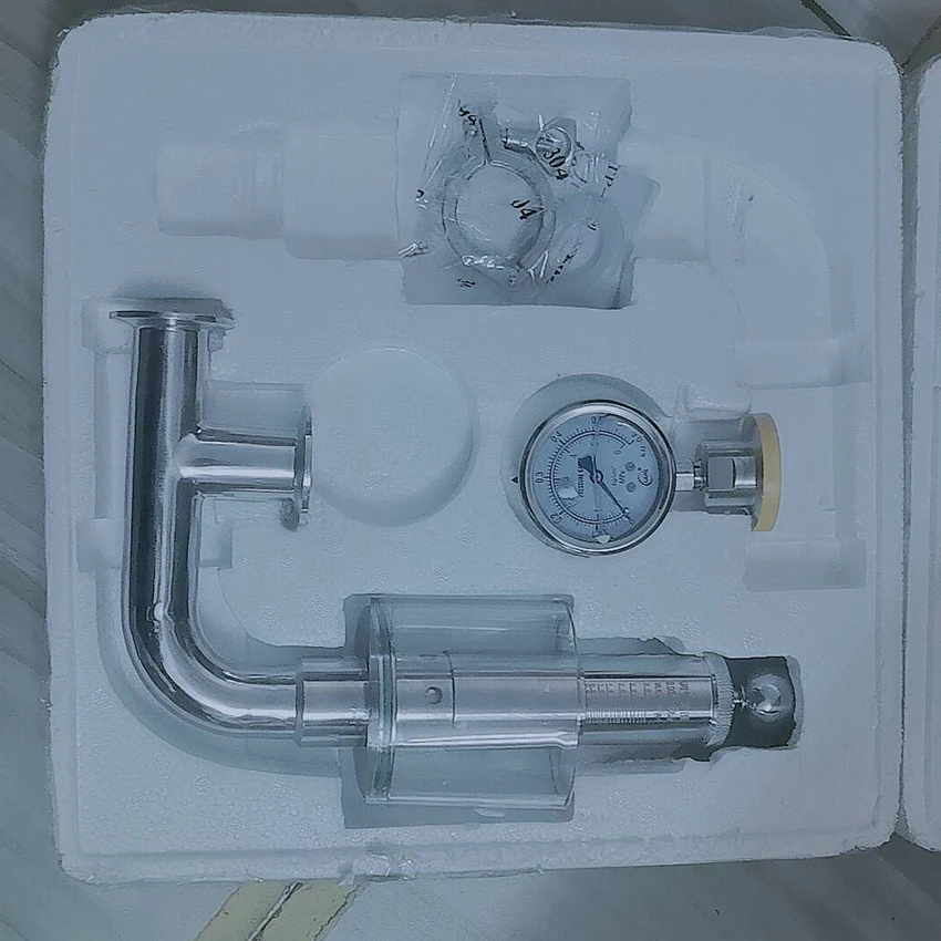 304 Stainless Steel Automatic Sanitary Exhaust Valve Pressure Relief Valve Beer Fermentation Tank Safety Exhaust Valve 50.5mm