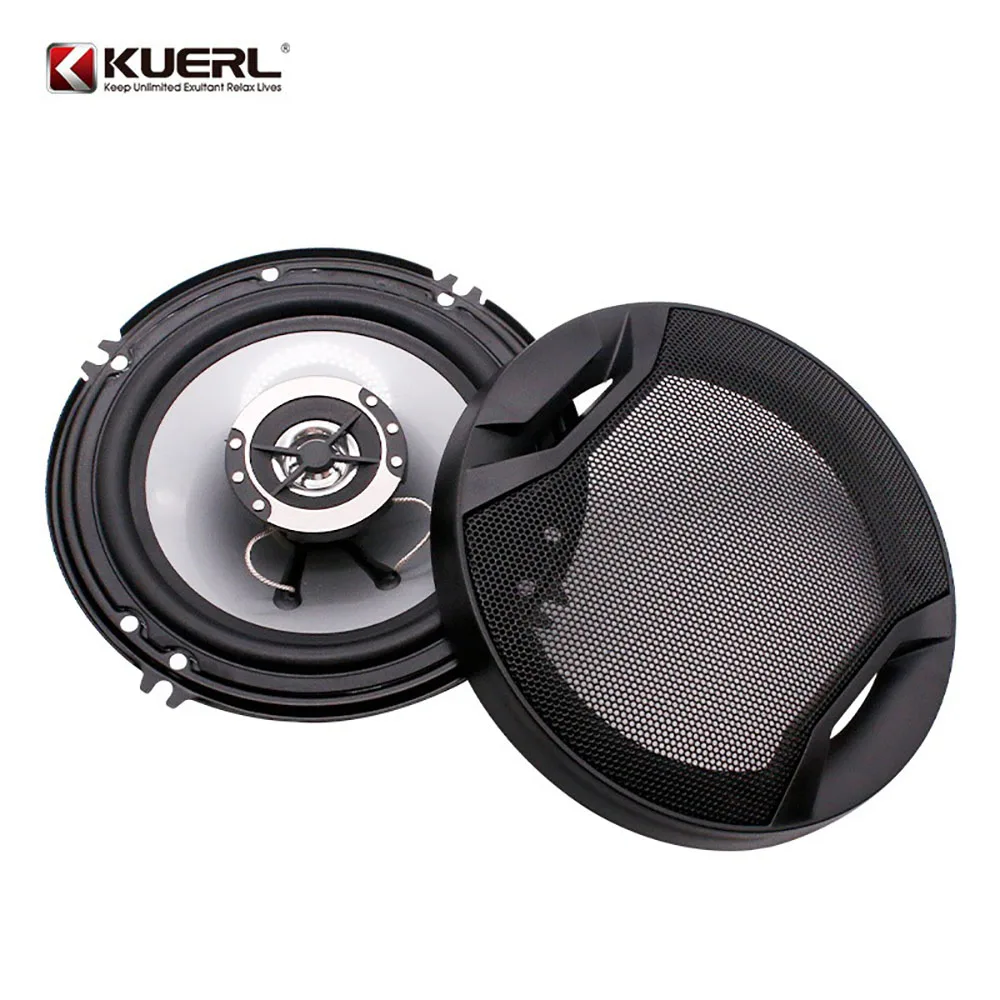 Two-way Car Audio Modification Rear Door Coaxial 6-inch Speaker Sound Is Clear and Powerful, with A Maximum Power of 120W