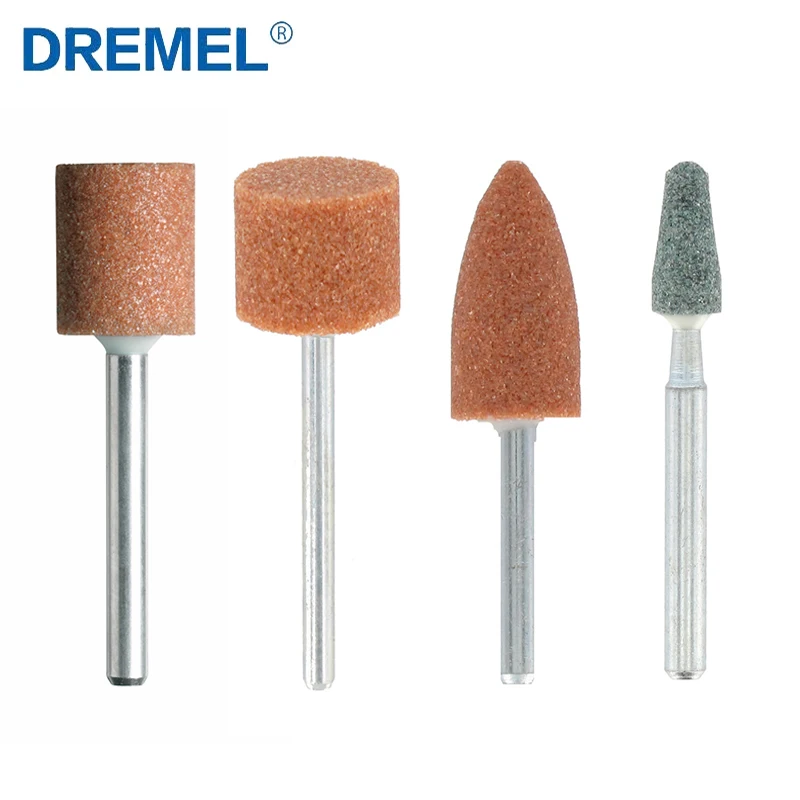 

Dremel Aluminum Oxide Grinding Stone 932/952/8193/84922 for Metals Sharpening Grinding Burnish Polishing Removing Rust Rotary To