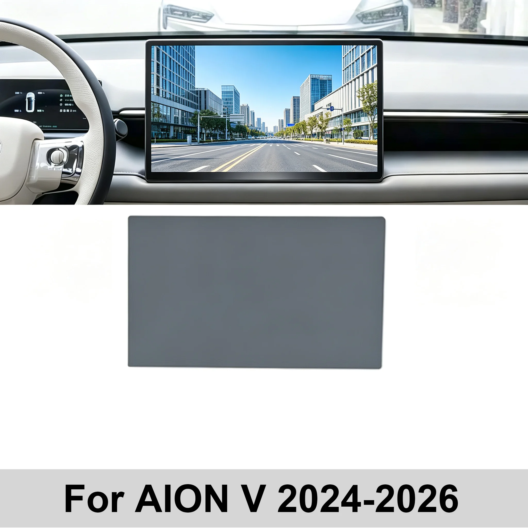 Für AION V 2024-2026 Innenraum Transparente TPU-Schutzfolie Bildschirmschutz Innenraum-PPF-Folie Mittelkonsole – Detail 3