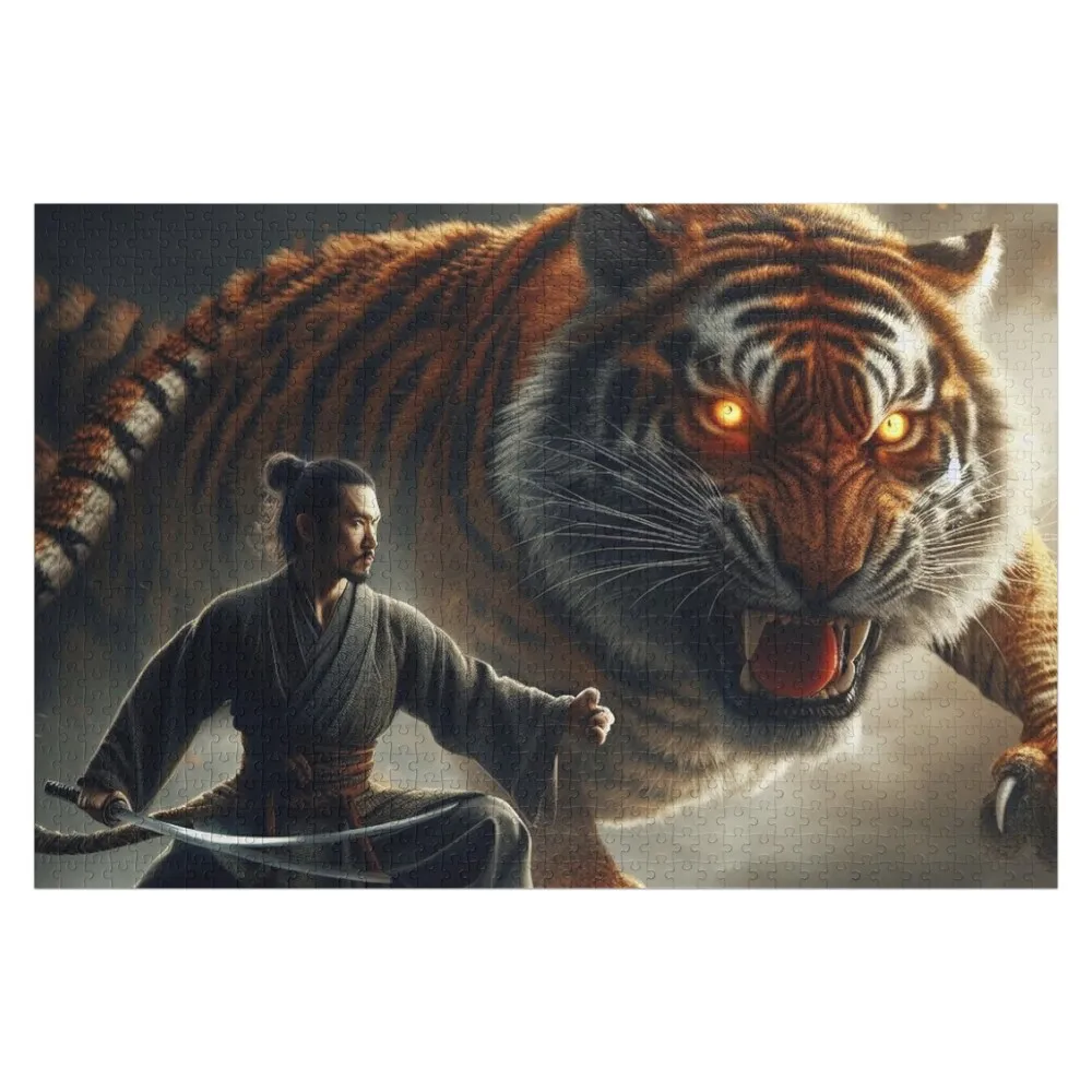 

Tiger Style Jigsaw Puzzle Baby Toy Wood Photo Personalized Customized Gifts For Kids Personalized Toy Puzzle