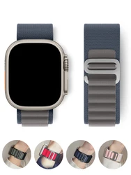 Alpine Loop Strap for Apple watch Ultra 2 Band 49mm 44mm 40mm 45mm 41mm 46mm 42mm Bracelet iWatch Series 10 SE 9 8 7 6 5 4 Bands