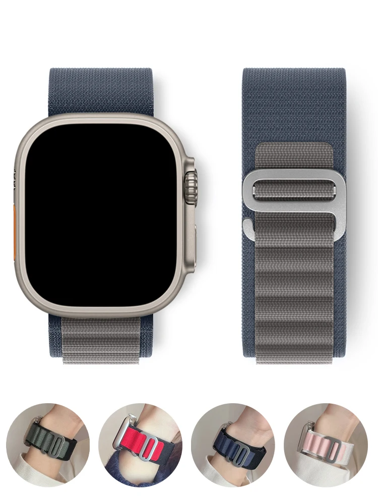 Alpine Loop Apple Watch Strap Compatible with Ultra Series