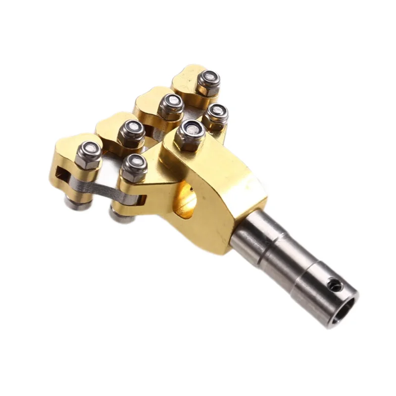 

ABJM-Brass Guitar Fractal Fret Press Accessory For Professional Luthiers Curvature Pusher