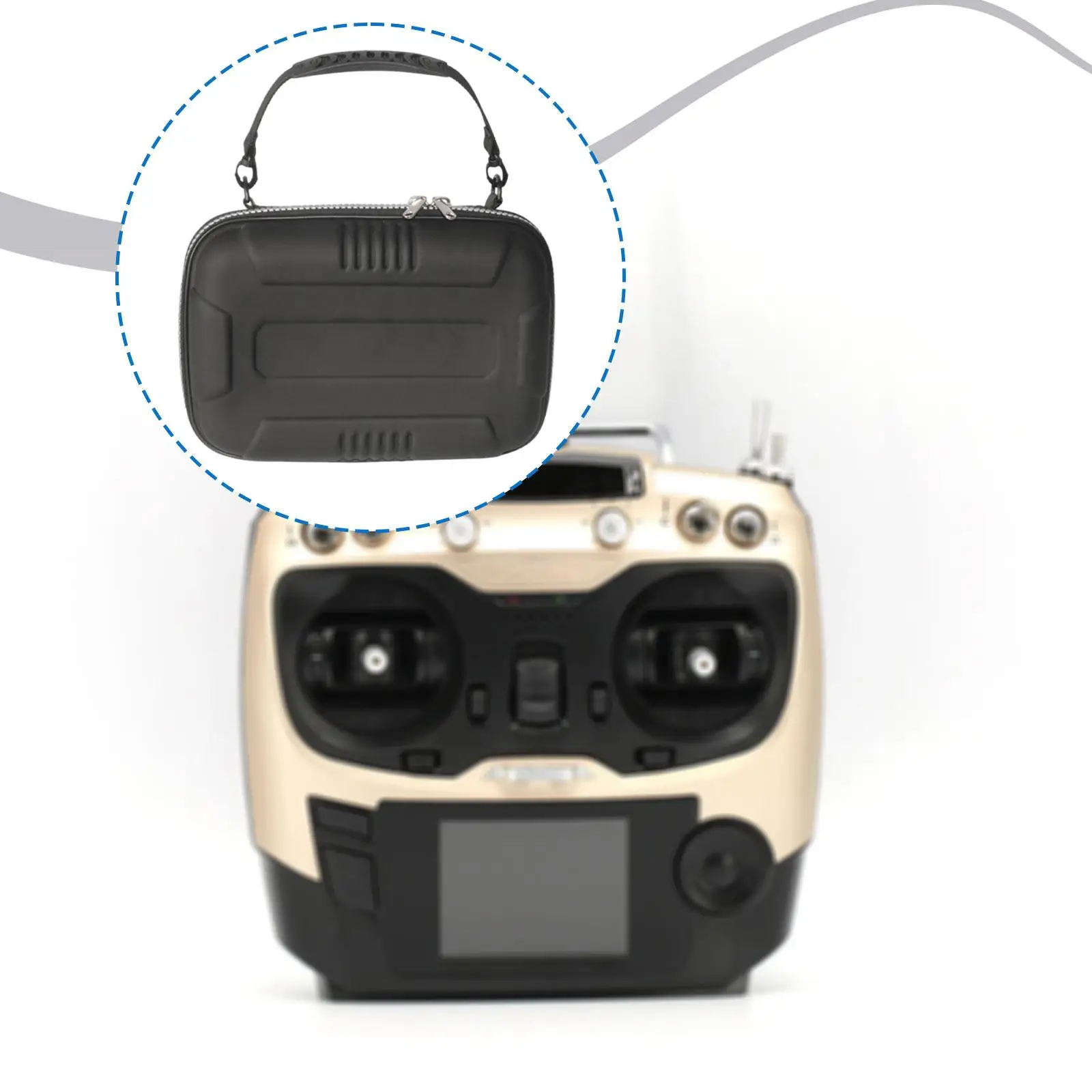 RC Controller Carrying Bag, Remote Controller Storage Bag, EVA Professional for x9D