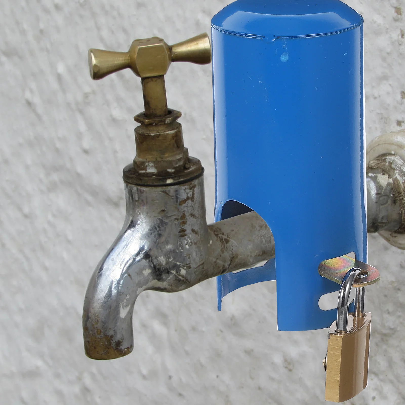 

Faucet Anti-theft Lock Hose Bib Lock Water Spigot Garden Outdoor Valve Kitchen Durable Sun-resistant Faucet Protection Cover
