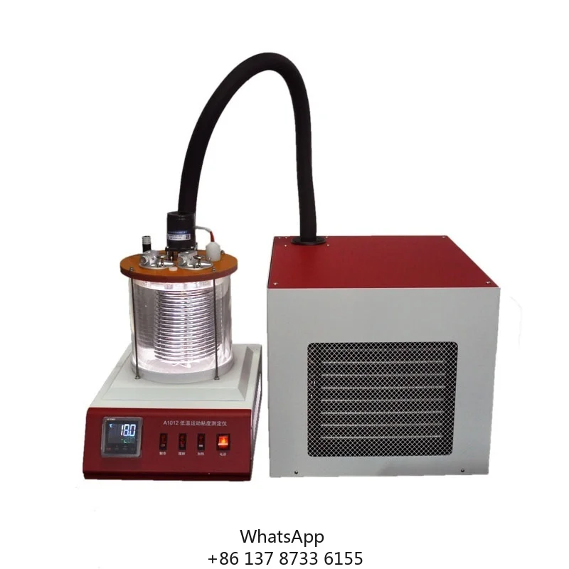 D445 Lubricating Oil Viscosity Testing Machine Petroleum Products Viscosity Tester Lab Low Temperature Viscometer