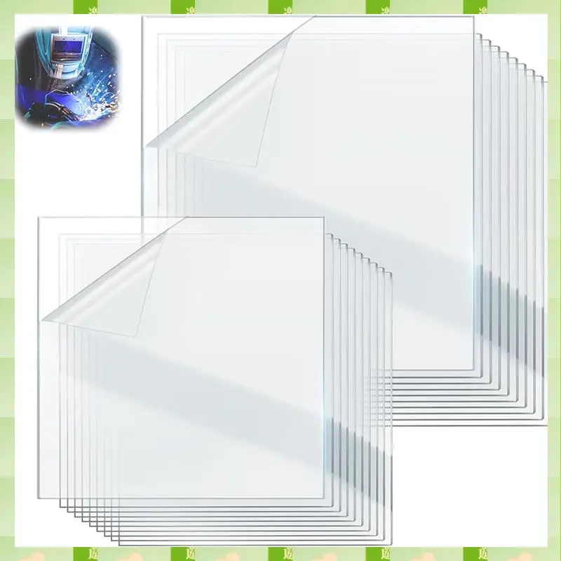 طقم عدسات بغطاء شفاف خارجي من سلسلة 2025 3350 لخوذة لحام فايكنغ الكهربائية، KP2898-1 وKP3044-1 - 20 قطعة، سلسلة 3350 #4