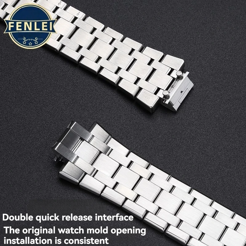 Для MAURICE LACROIX AIKON ремешок из нержавеющей стали AI6008 AI6007 AI6058 AI1108 AI6038 быстросъемный металлический браслет для часов ремешок для часов