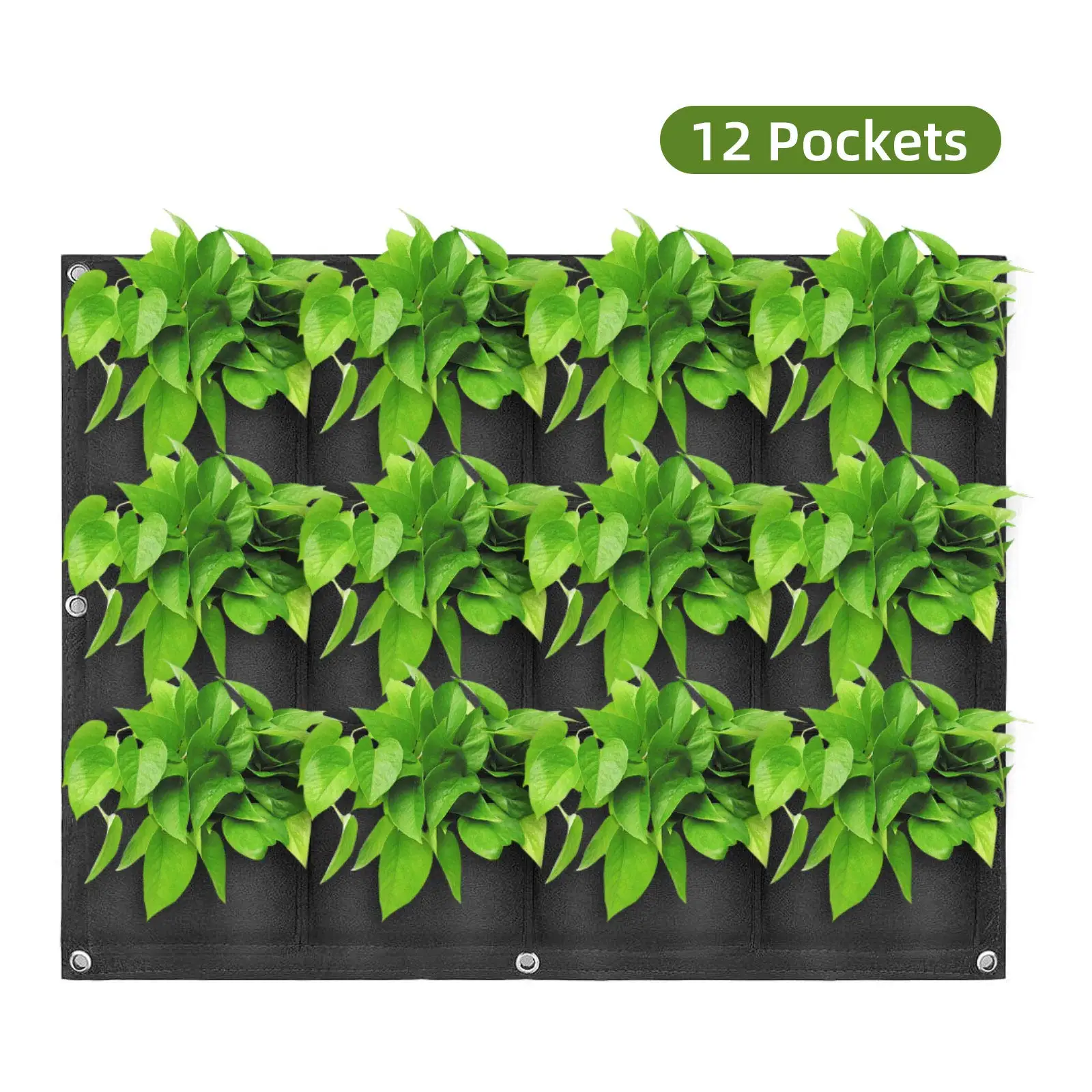 49 Taschen hängende Pflanz beutel, hängende vertikale Wand pflanzen pflanzen wachsen Taschen, Kräuter garten Pflanzer Outdoor Indoor wachsen – Detail 3