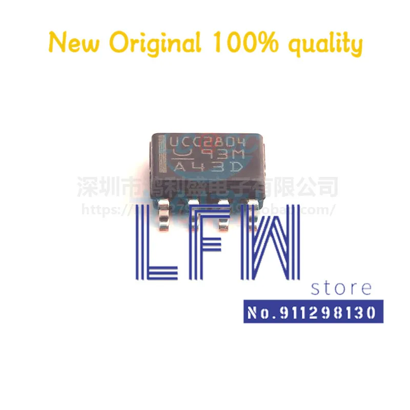 5 unids/lote UCC2804DTR UCC2804D UCC2804 2804 SOP8 Chipset 100% nuevo y Original en Stock