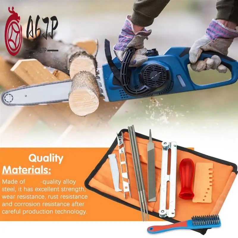 

A67P-Набор напильников для пилы 4,0/4,8/5,5 мм Набор для заточки Набор напильников для цепной пилы Набор напильников Набор напильников для заточки круглых напильников