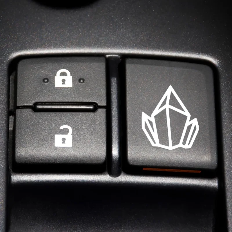 4 шт./компл. жуткий набор наклеек «Ведьма и летучая мышь» на Хэллоуин-водонепроницаемая съемная виниловая наклейка для ноутбука, декора автомобиля, декор на Хэллоуин