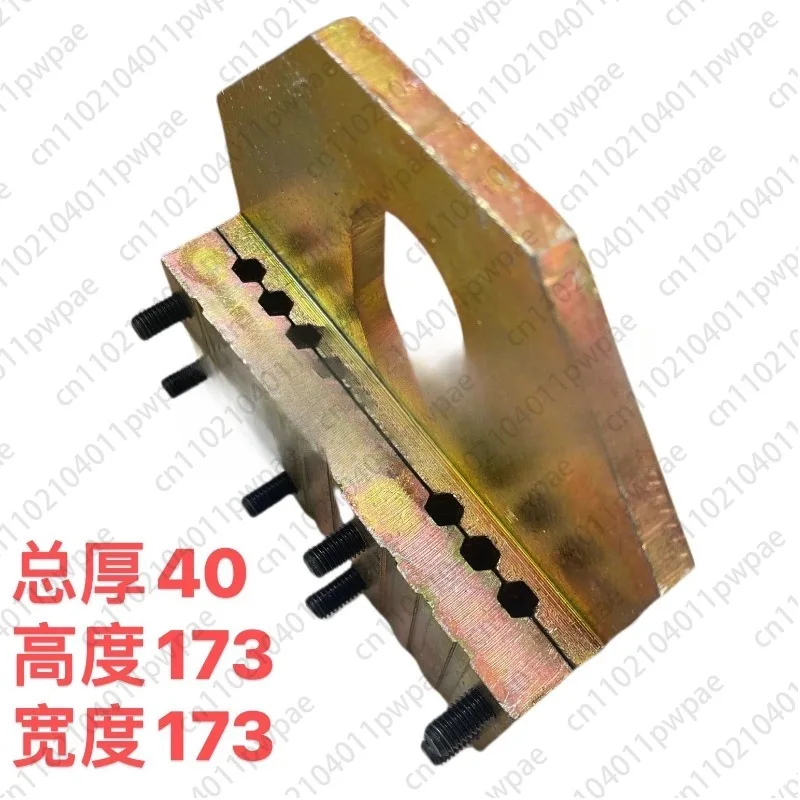 

Elevator Steel Wire Rope Hoist Clam-p Plate Clam-p Device Clamp Plate Clamp Device Tongli 6 8 Slots