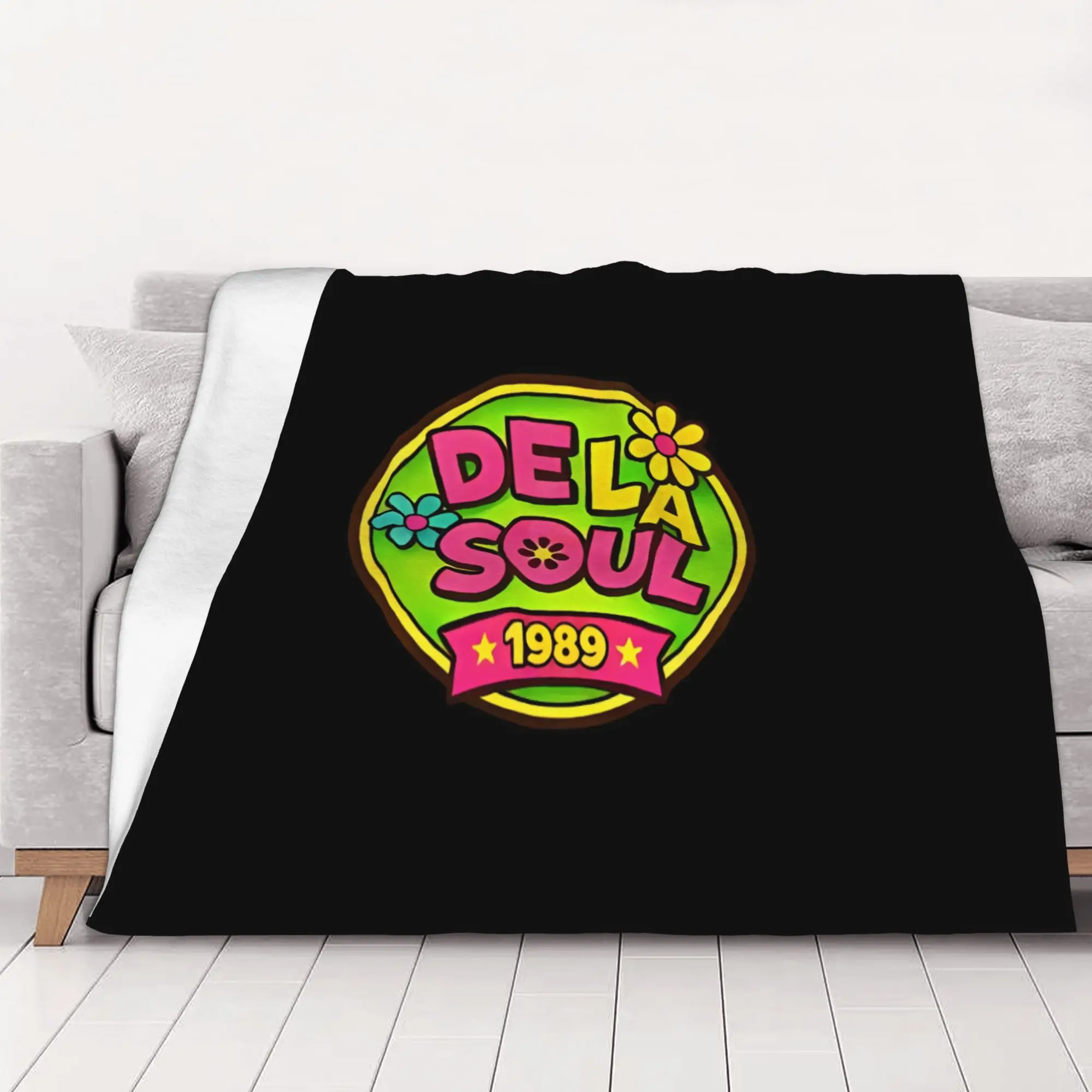 1PC Classic De La Soul home room decorations Winter Blankets for Adults Bedding Home Interior Sofa Knee