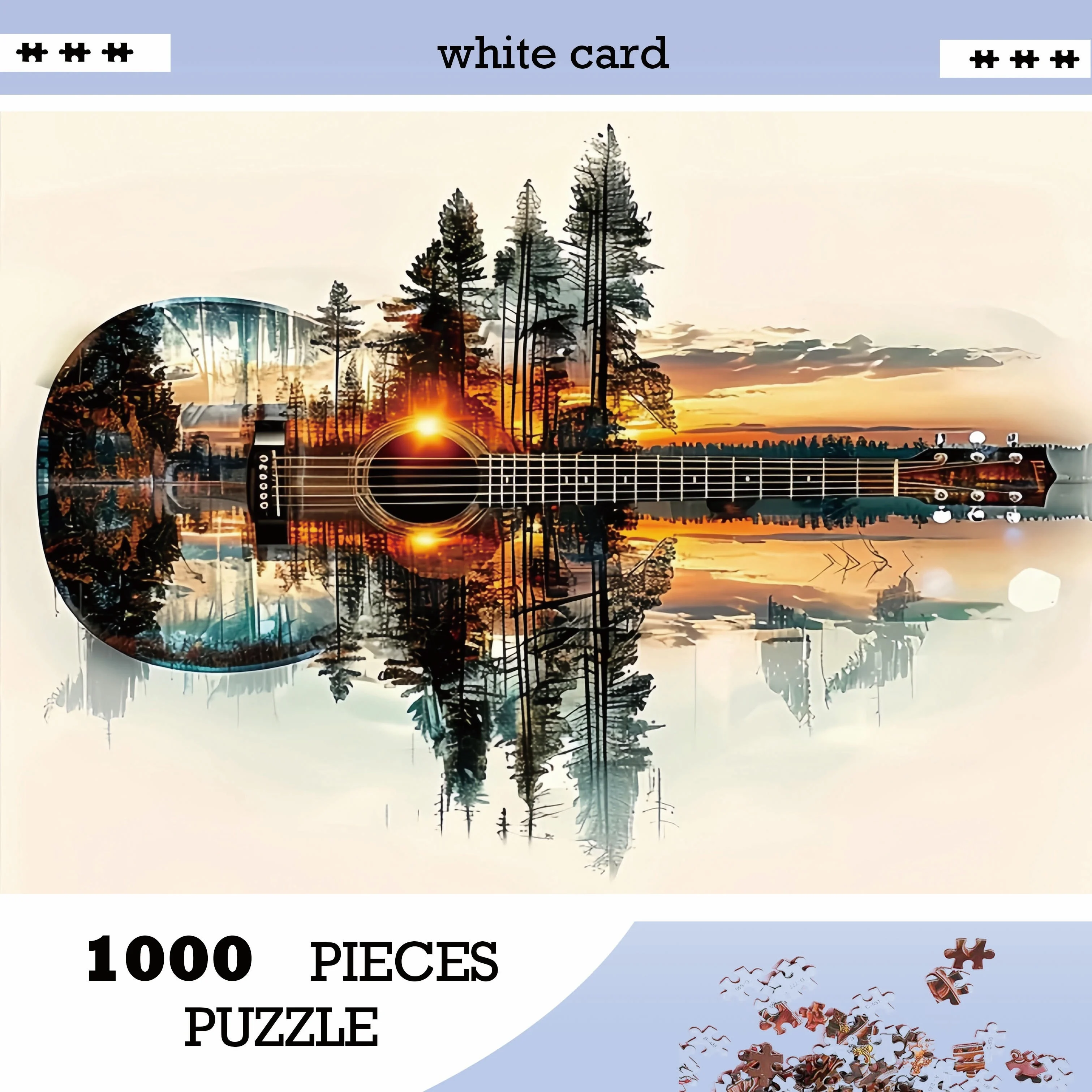 1000pcs Jigsaw Puzzle for Adults - Large 19.7x27.5