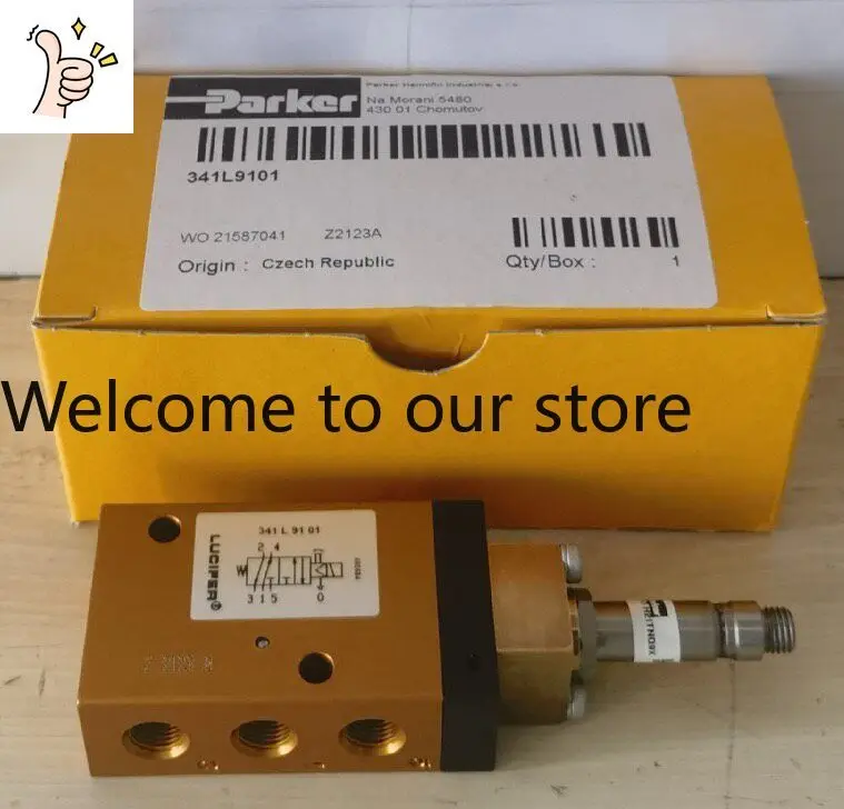 Parker Model 341L9101 Parker Solenoid Valve, Physical Shooting, Spot.